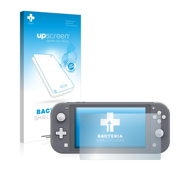 upscreen Bacteria Shield Clear Premium Antibacterial Screen Protector for Nintendo Switch Lite