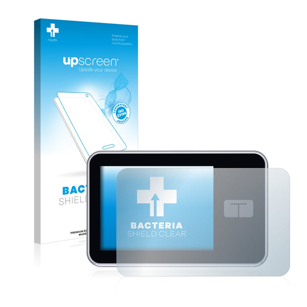 upscreen Bacteria Shield Clear Premium Antibacterial Screen Protector for Tandem Diabetes Care t:slim X2 Insulin Pump