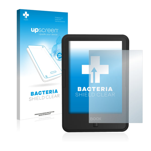 upscreen Bacteria Shield Clear Premium Antibacterial Screen Protector for Onyx Boox Darwin 5