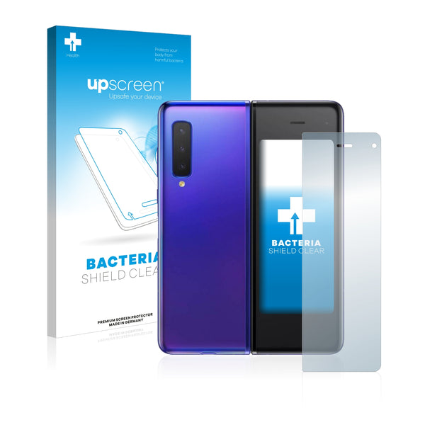 upscreen Bacteria Shield Clear Premium Antibacterial Screen Protector for Samsung Galaxy Fold