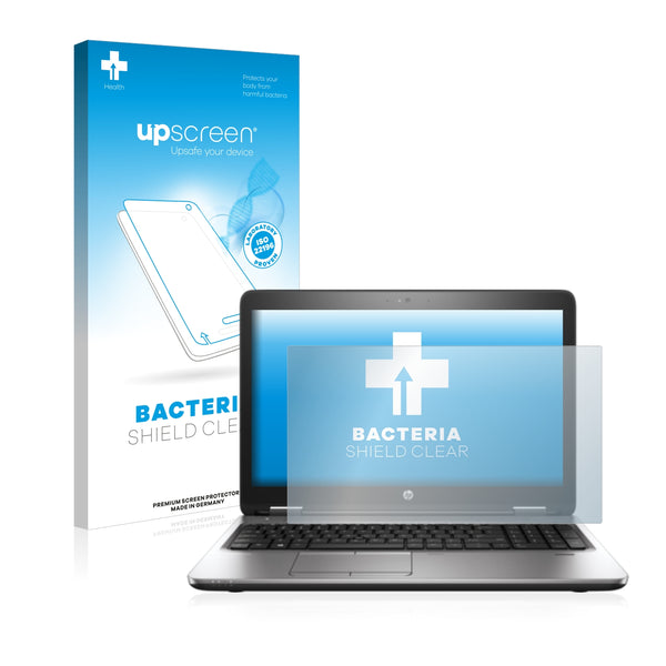 upscreen Bacteria Shield Clear Premium Antibacterial Screen Protector for HP ProBook 650 G5 Non-Touch