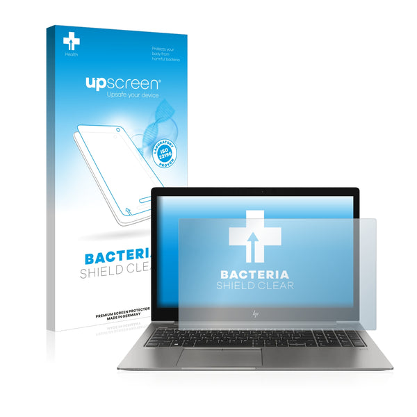 upscreen Bacteria Shield Clear Premium Antibacterial Screen Protector for HP ZBook 15u G6