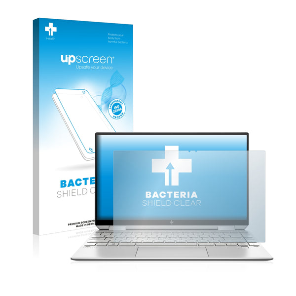 upscreen Bacteria Shield Clear Premium Antibacterial Screen Protector for HP Spectre x360 13-aw0013dx