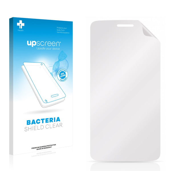 upscreen Bacteria Shield Clear Premium Antibacterial Screen Protector for Prestigio MultiPhone 3501 DUO