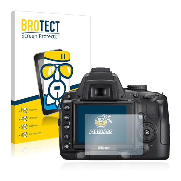 BROTECT AirGlass Glass Screen Protector for Nikon D5000