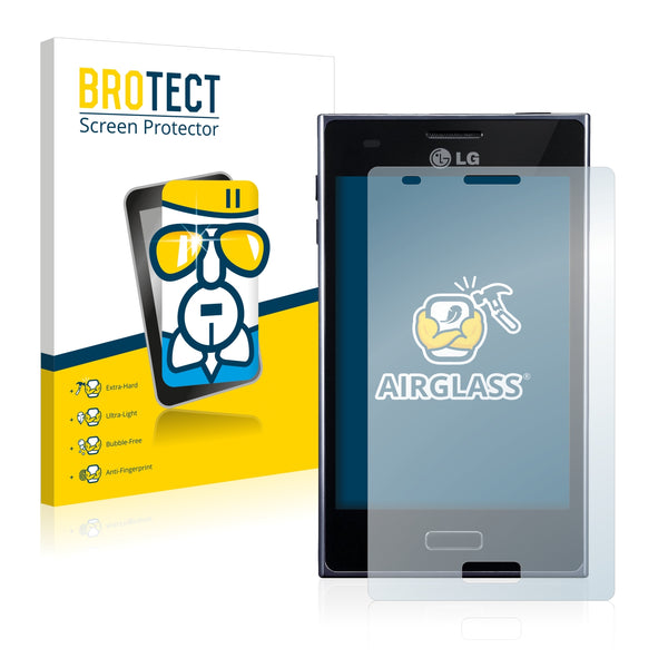 BROTECT AirGlass Glass Screen Protector for LG Electronics E610 Optimus L5