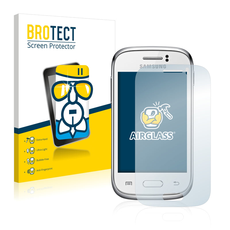 BROTECT AirGlass Glass Screen Protector for Samsung Galaxy Young S6310