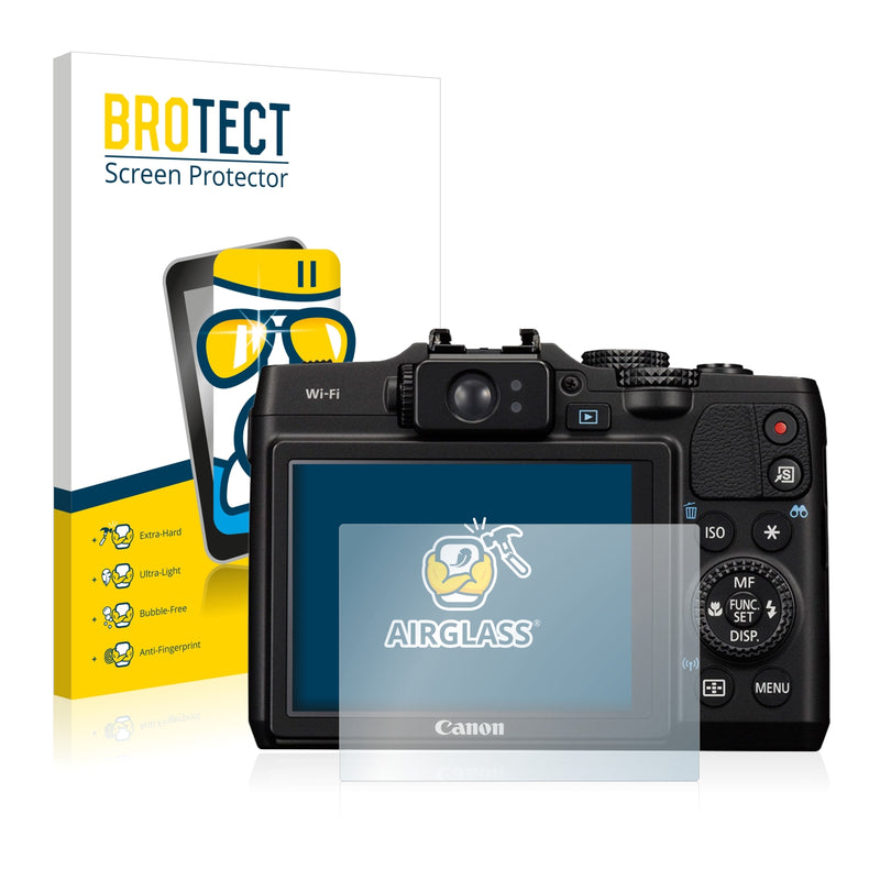 BROTECT AirGlass Glass Screen Protector for Canon PowerShot G16