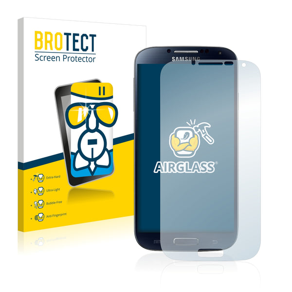 BROTECT AirGlass Glass Screen Protector for Samsung Galaxy S4 LTE+ I9506