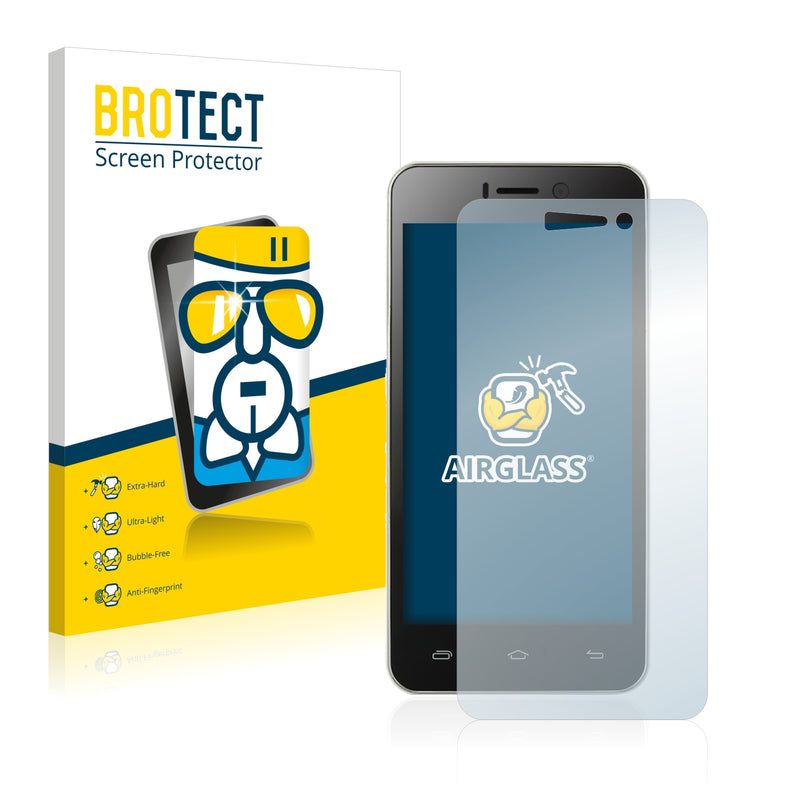 BROTECT AirGlass Glass Screen Protector for Doogee Valencia DG800