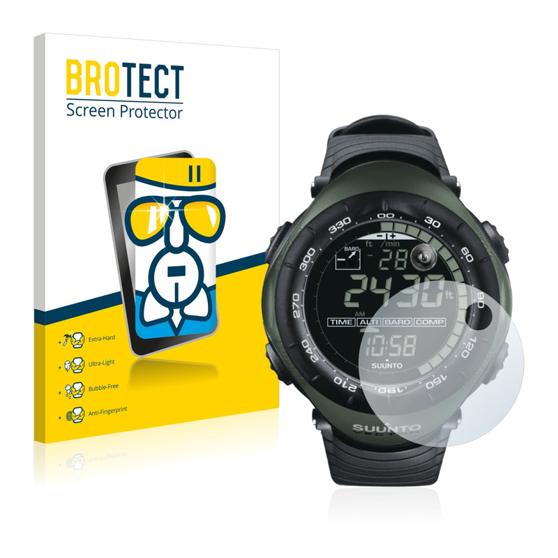 BROTECT AirGlass Glass Screen Protector for Suunto Vector Military