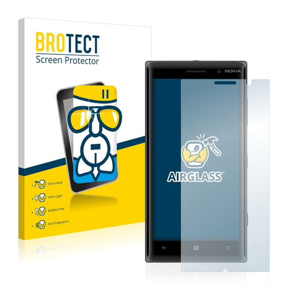 BROTECT AirGlass Glass Screen Protector for Nokia Lumia 830