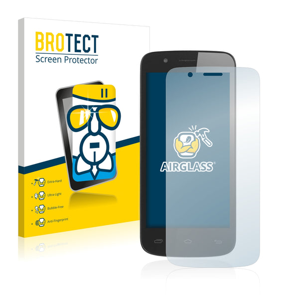 BROTECT AirGlass Glass Screen Protector for Prestigio MultiPhone 5504 DUO
