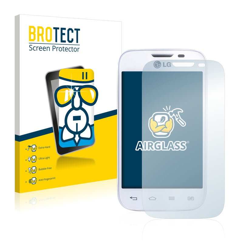 BROTECT AirGlass Glass Screen Protector for LG L40 D170 (Dual Sim)