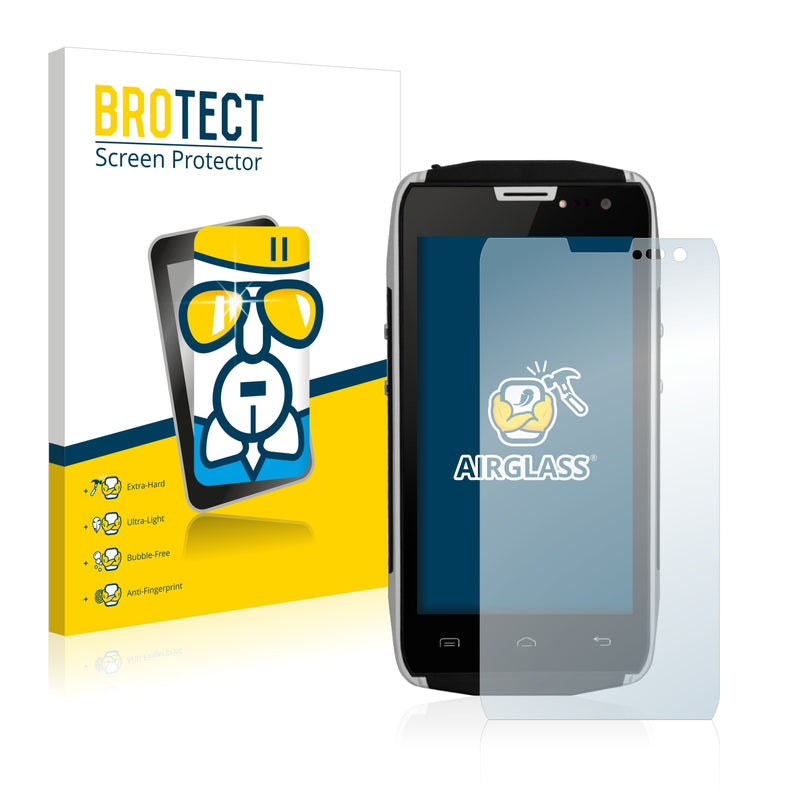 BROTECT AirGlass Glass Screen Protector for Doogee Titans2 DG700