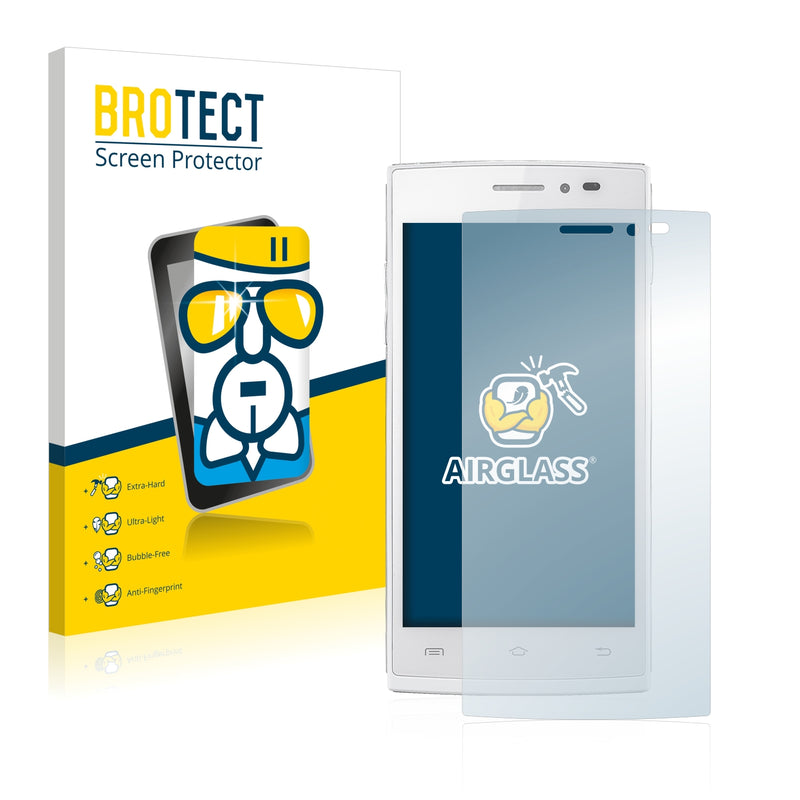 BROTECT AirGlass Glass Screen Protector for Brondi Glory 4
