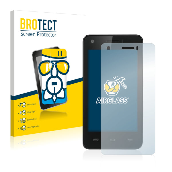 BROTECT AirGlass Glass Screen Protector for Prestigio MultiPhone 5454 DUO