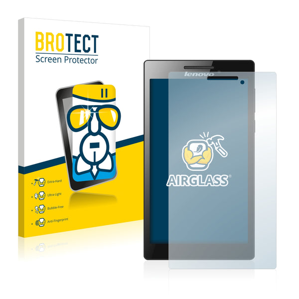 BROTECT AirGlass Glass Screen Protector for Lenovo Tab 2 A7-10