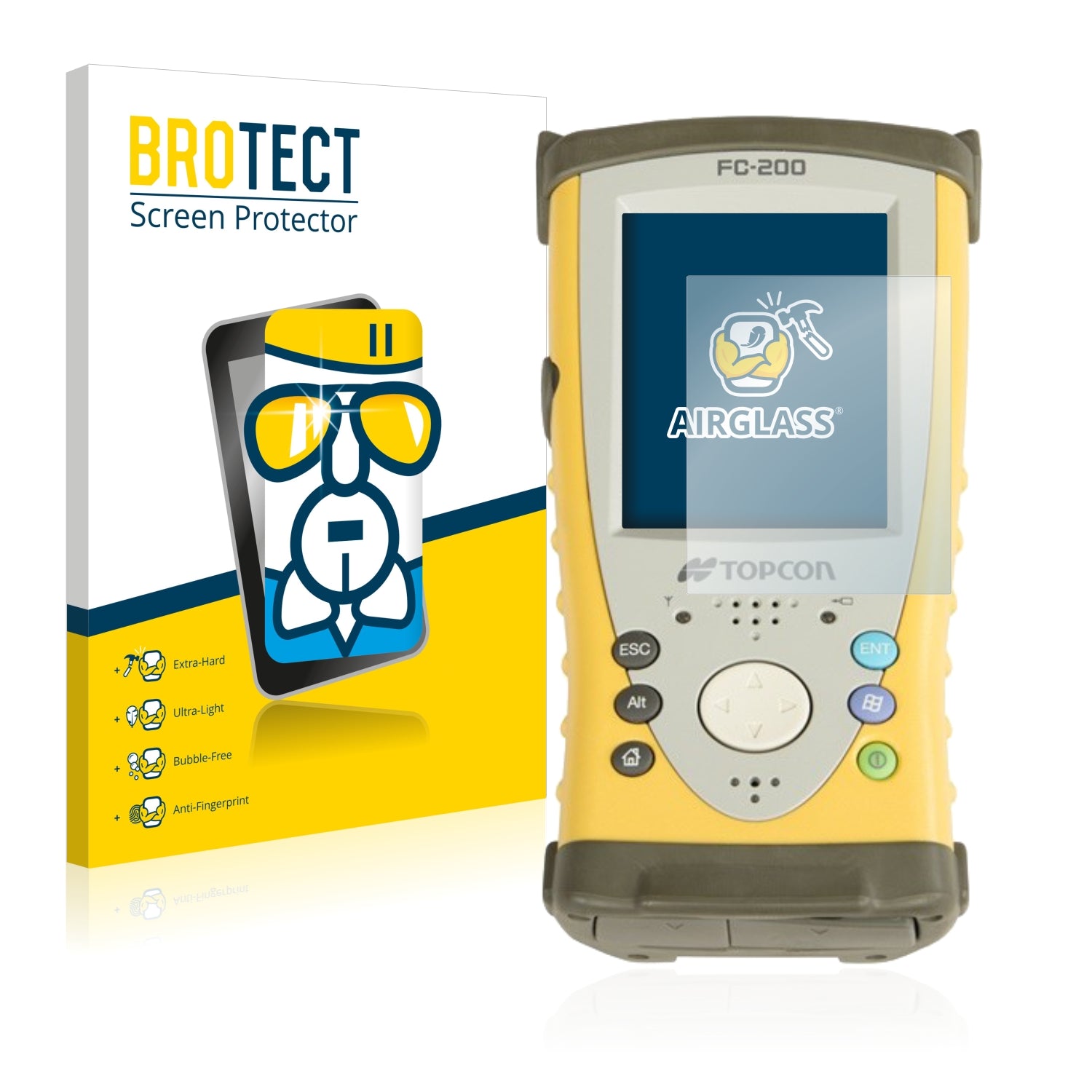 Topcon Rover Screen Protector Screen Protectors for Topcon FC-200 – ScreenShield