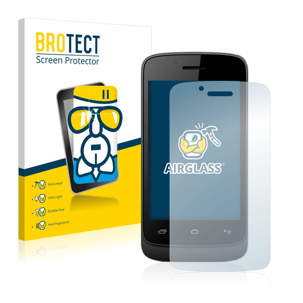 BROTECT AirGlass Glass Screen Protector for Logicom E350