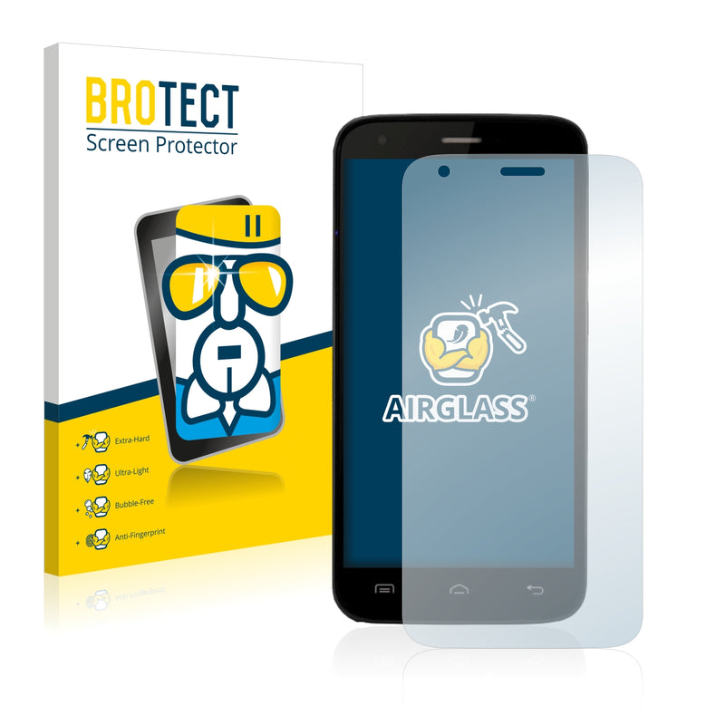 BROTECT AirGlass Glass Screen Protector for Doogee Valencia 2 Y100
