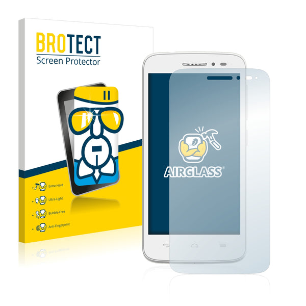 BROTECT AirGlass Glass Screen Protector for Alcatel One Touch POP Astro