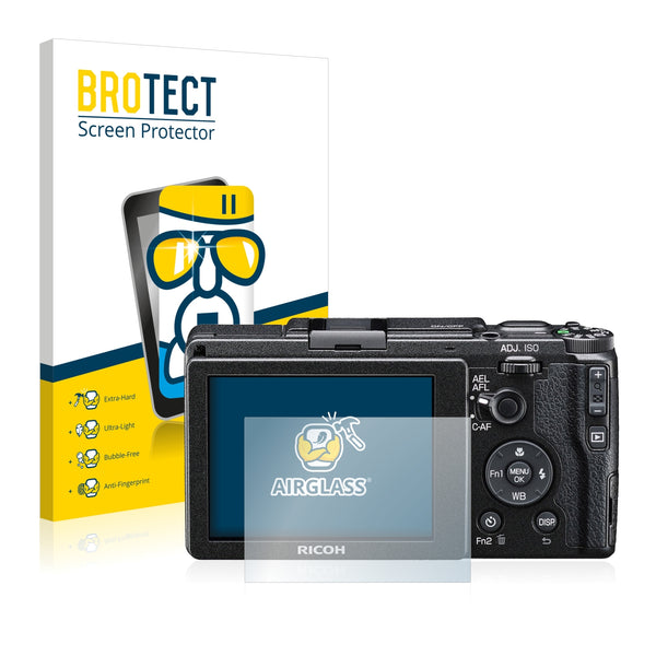 BROTECT AirGlass Glass Screen Protector for Ricoh GR II 2015