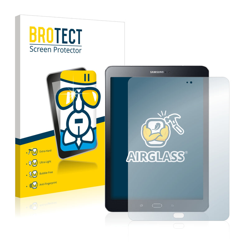 BROTECT AirGlass Glass Screen Protector for Samsung Galaxy Tab S2 9.7