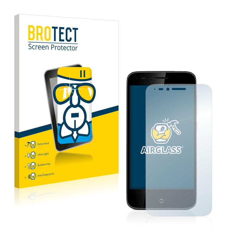 BROTECT AirGlass Glass Screen Protector for Alcatel One Touch Conquest