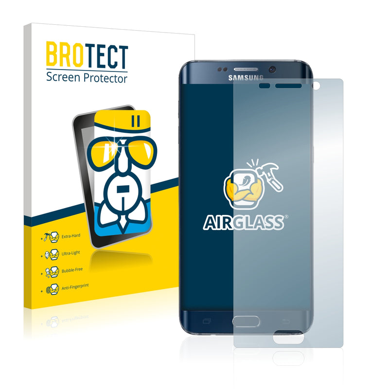 BROTECT AirGlass Glass Screen Protector for Samsung Galaxy S6 Edge Plus