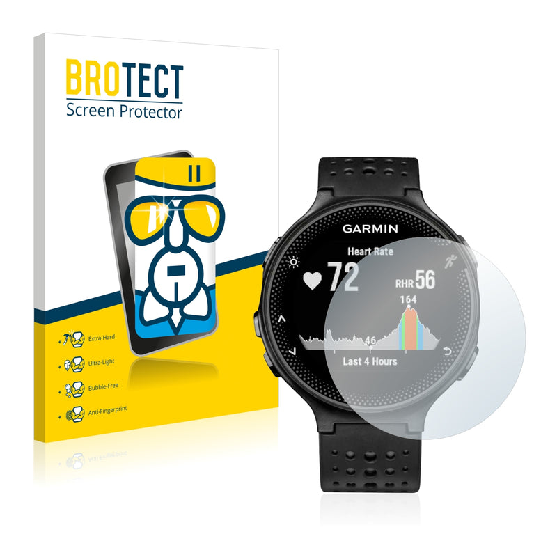 BROTECT AirGlass Glass Screen Protector for Garmin Forerunner 235