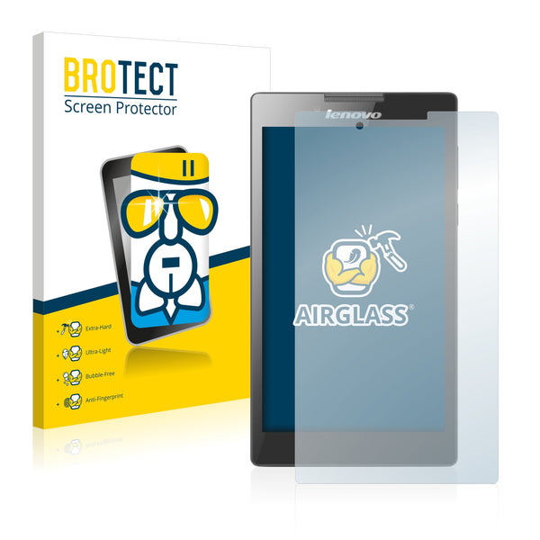 BROTECT AirGlass Glass Screen Protector for Lenovo Tab2 A7-30H (Cam left)