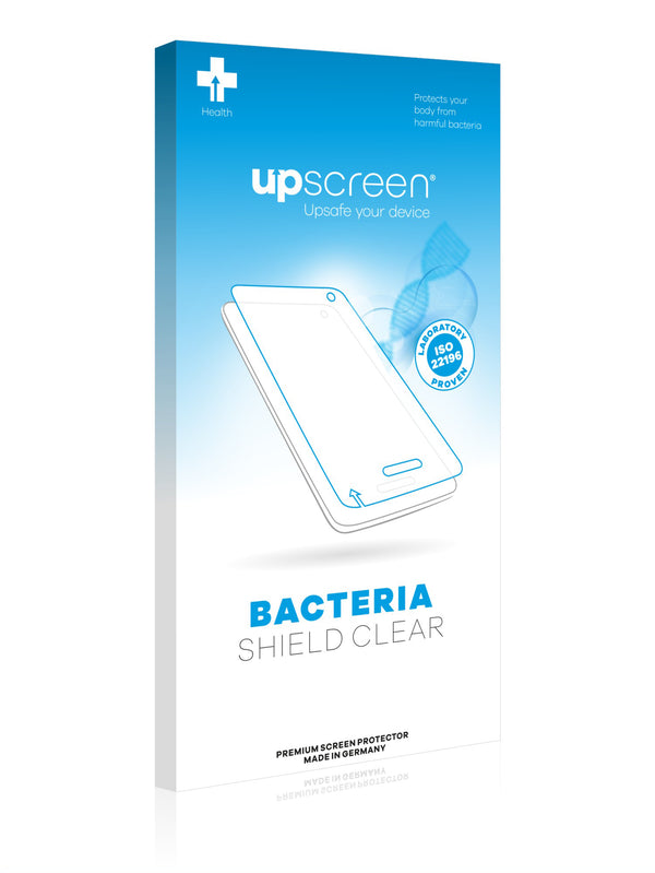 upscreen Bacteria Shield Clear Premium Antibacterial Screen Protector for Touch Panels with 19 inch Displays [420 mm x 240 mm, 16:9]