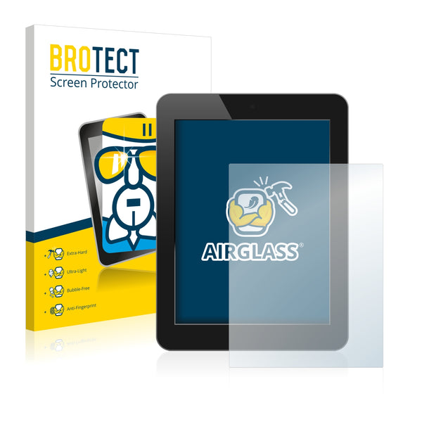 BROTECT AirGlass Glass Screen Protector for Standard sizes with 11.6 inch Displays [256 mm x 144 mm, 16:9]