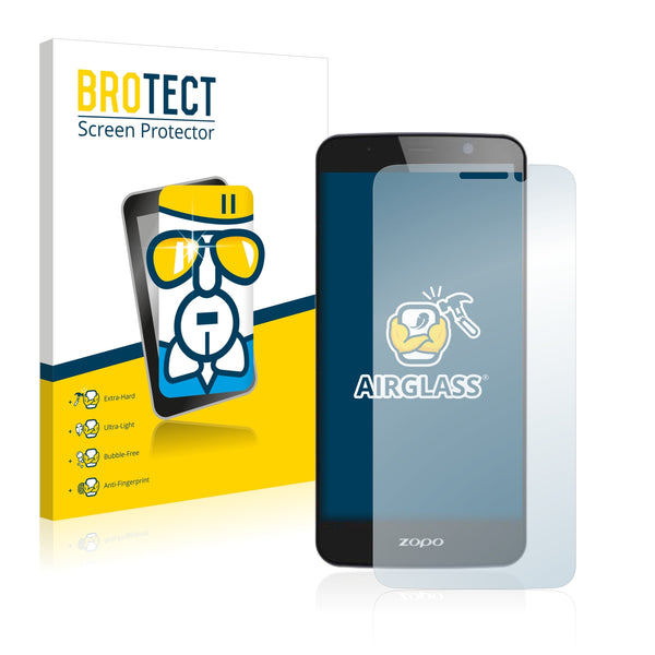 BROTECT AirGlass Glass Screen Protector for Zopo Hero 1