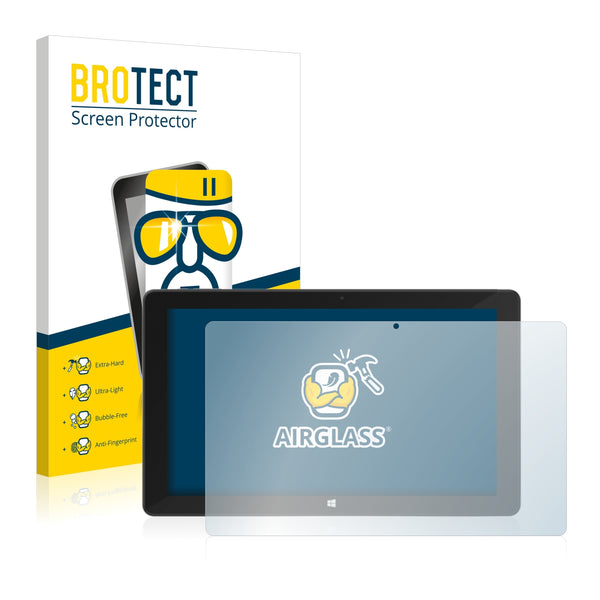 BROTECT AirGlass Glass Screen Protector for TrekStor SurfTab Duo W3