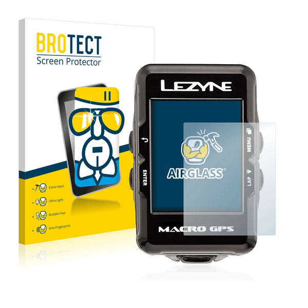 BROTECT AirGlass Glass Screen Protector for Lezyne Macro GPS