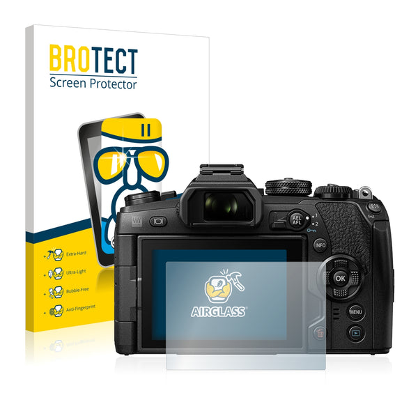 BROTECT AirGlass Glass Screen Protector for Olympus OM-D E-M1 Mark II