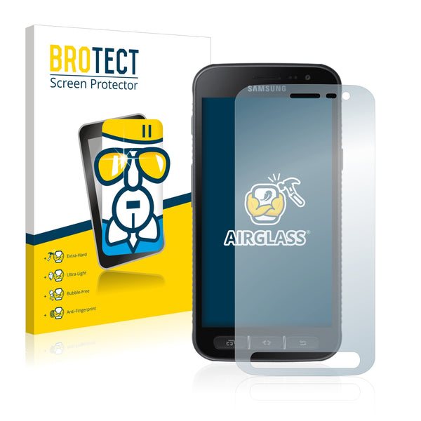 BROTECT AirGlass Glass Screen Protector for Samsung Galaxy Xcover 4