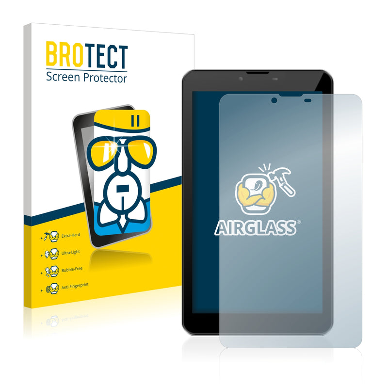 BROTECT AirGlass Glass Screen Protector for Logicom L-ite Tab 760