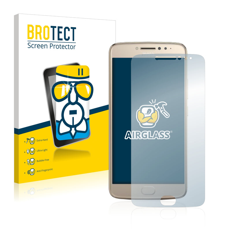 BROTECT AirGlass Glass Screen Protector for Motorola Moto E4 Plus