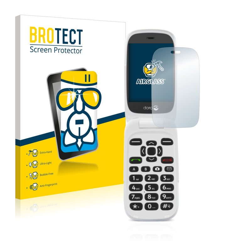 BROTECT AirGlass Glass Screen Protector for Doro 6520