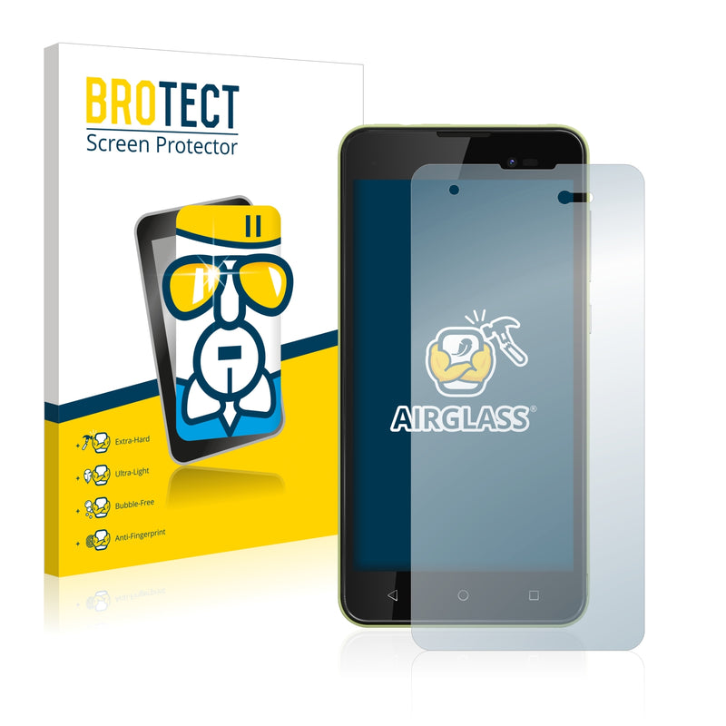 BROTECT AirGlass Glass Screen Protector for Wiko Sunny 2 Plus