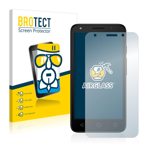 BROTECT AirGlass Glass Screen Protector for Alcatel Pixi 4 (5.0) 4G