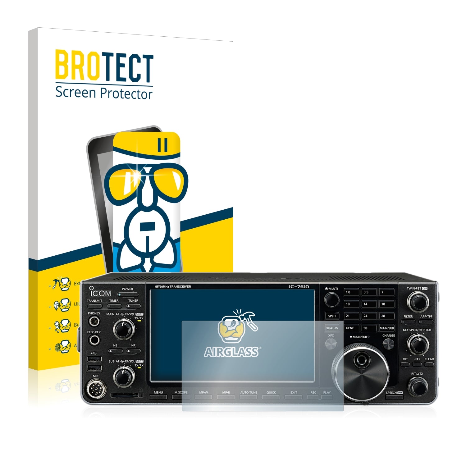Screen Protectors for Icom IC-7610 – ScreenShield