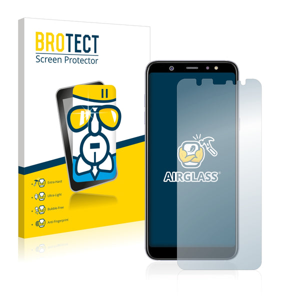 BROTECT AirGlass Glass Screen Protector for Samsung Galaxy A6 Plus 2018