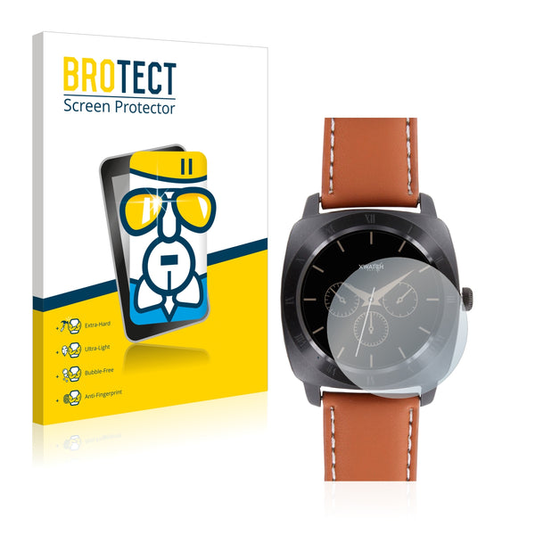 BROTECT AirGlass Glass Screen Protector for Xlyne X-Watch Nara XW Pro