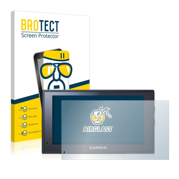BROTECT AirGlass Glass Screen Protector for Garmin fleet 670V