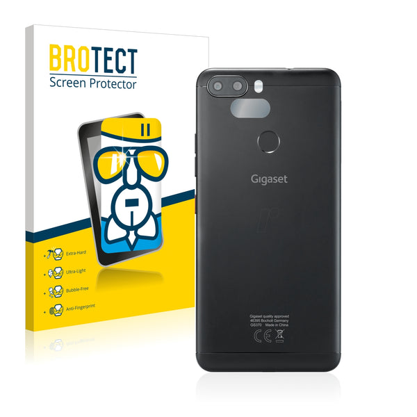 BROTECT AirGlass Glass Screen Protector for Gigaset GS370 Plus (Camera)