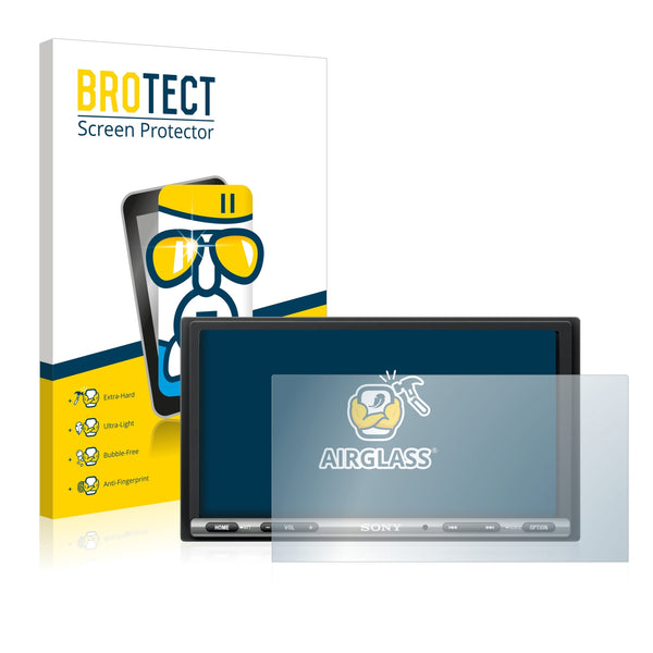 BROTECT AirGlass Glass Screen Protector for Sony XAV-AX3005DB